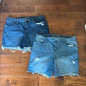 Universal Threads Jean Shorts Bundle